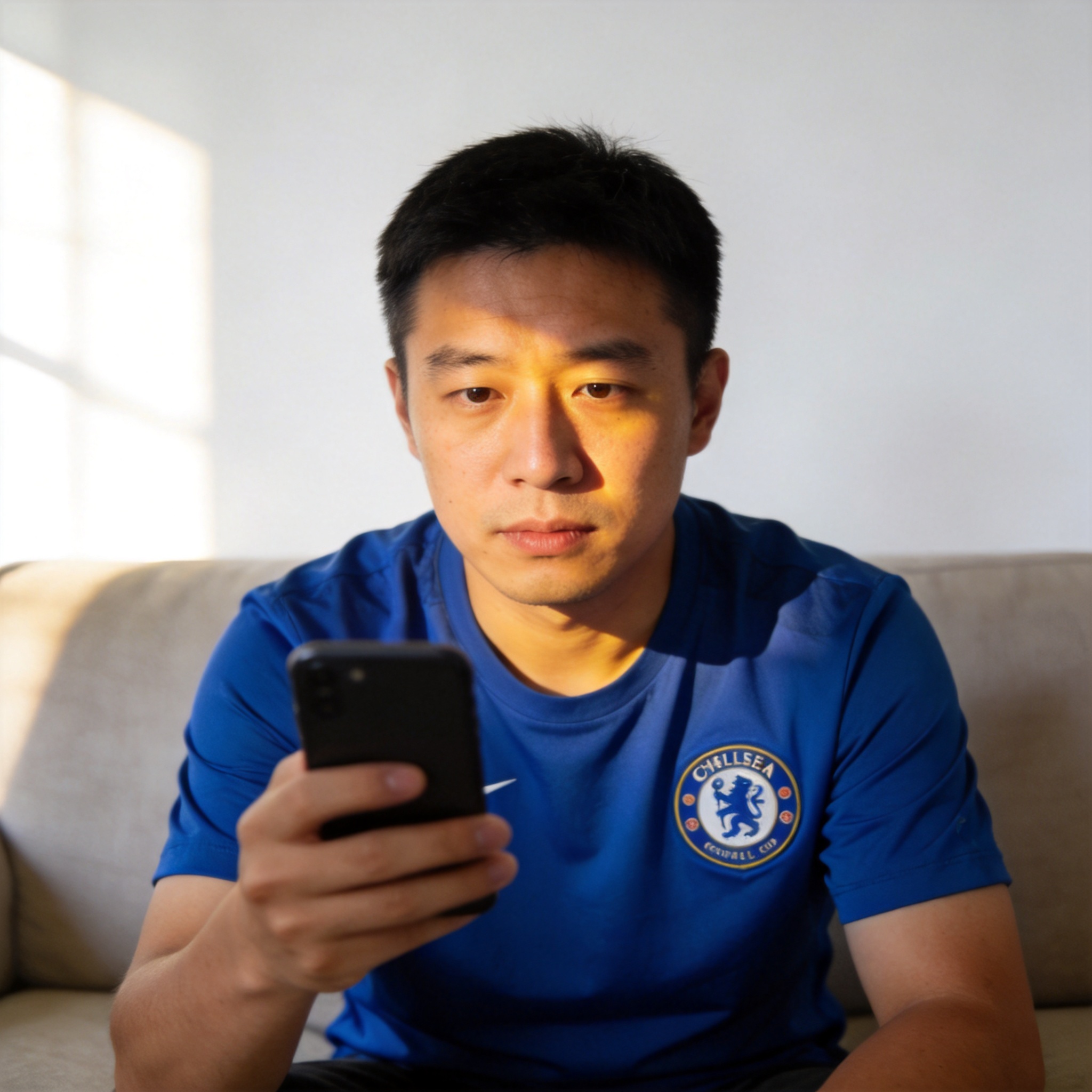 球迷李伟使用雷火电竞观看英超
